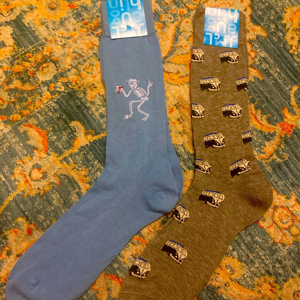 J. McLaughlin Mens Sock NWT